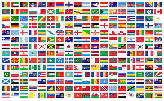 عکس پرچم تمام کشور های جهان